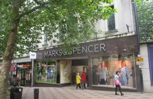 Marks & Spencer photo by Michael Taylor, licensed by Wikimedia Commons